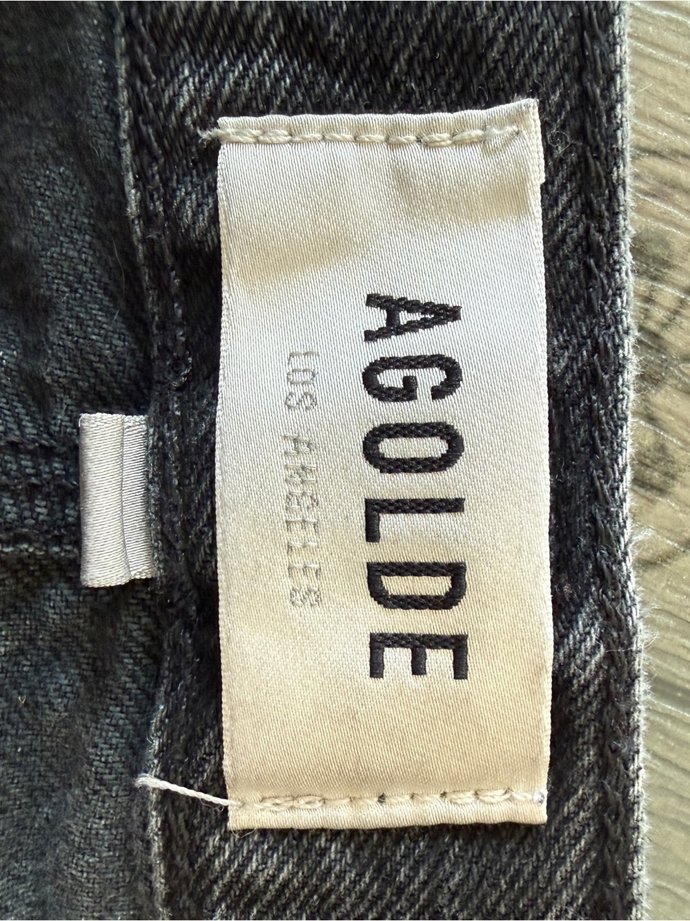 Agolde Neri Cargo Jeans Black wash Wide Leg Utility 25483 - Picture 8 of 16